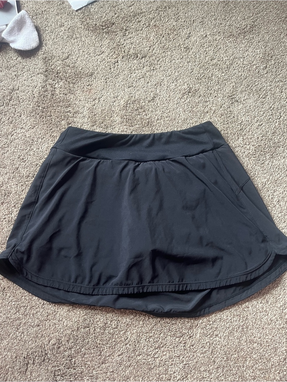 Black Women's Athletic Skort - Comfortable Active Skirt